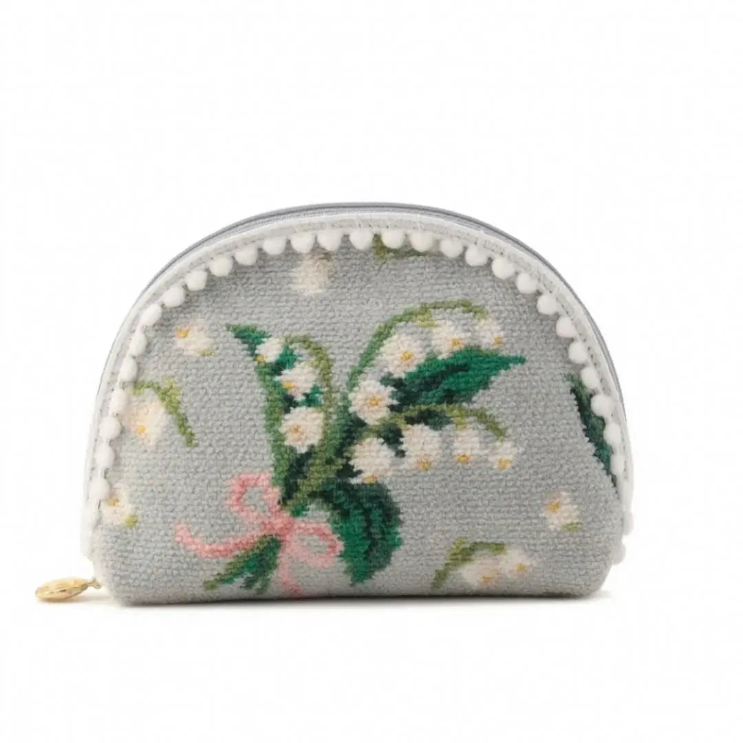 ⭐︎Pure Muguet Half Moon Pouch with Gusset PMG-241130