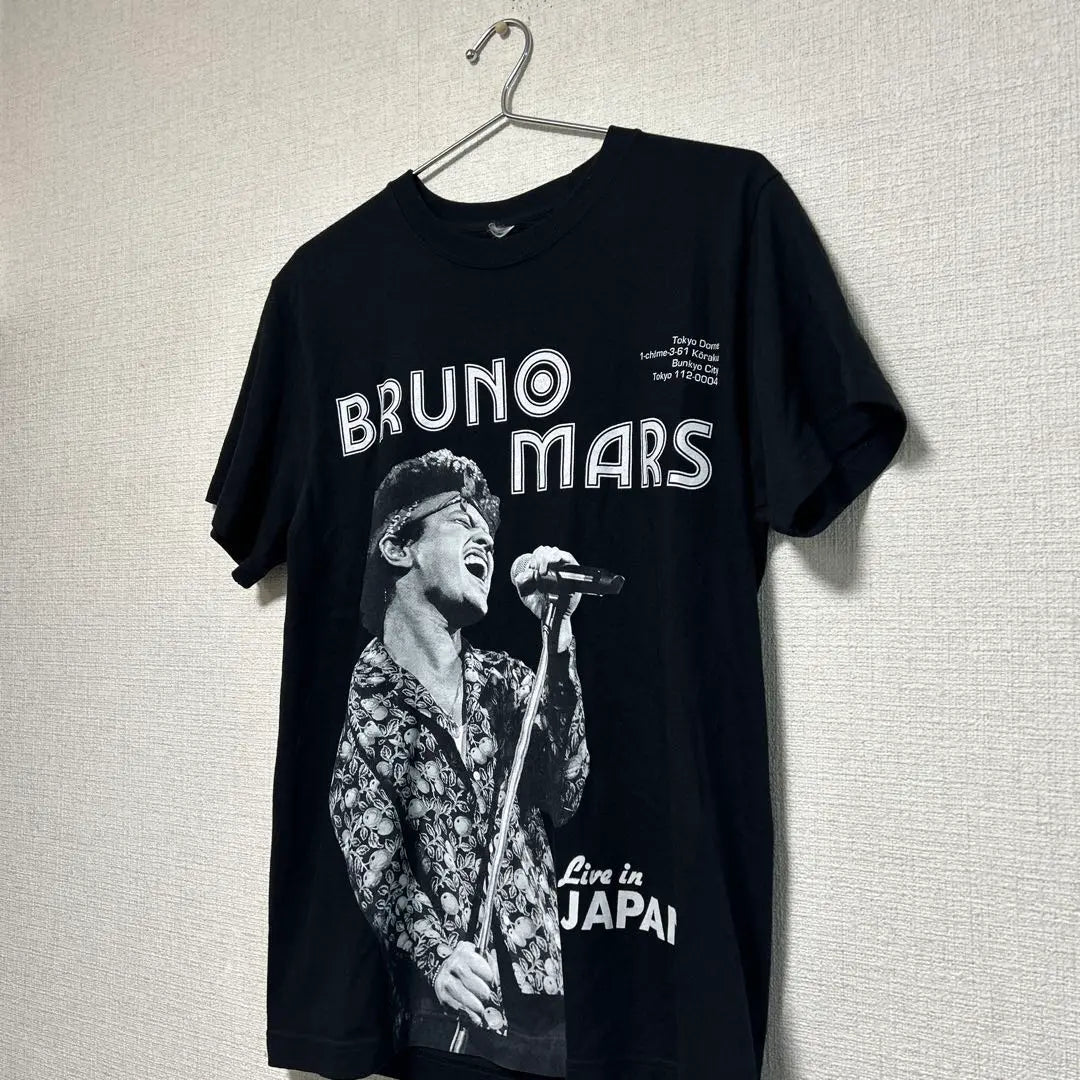 ★ Talla vendida ★ Blunomers 2024 Camiseta manga corta BRUNO Mars | ★即売サイズ★ ブルーノマーズ 2024 半袖Tシャツ bruno mars