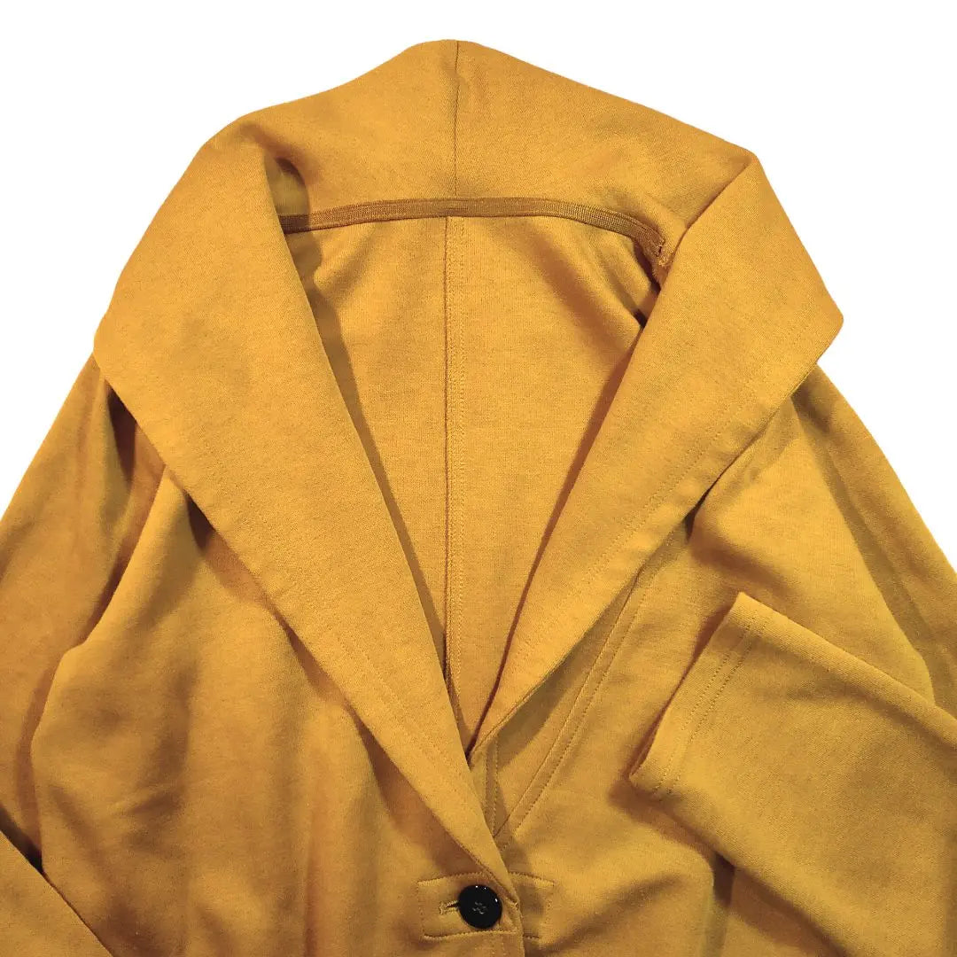 [Rough Rare] ★Sweat jacket★ Mustard color★ Loose silhouette