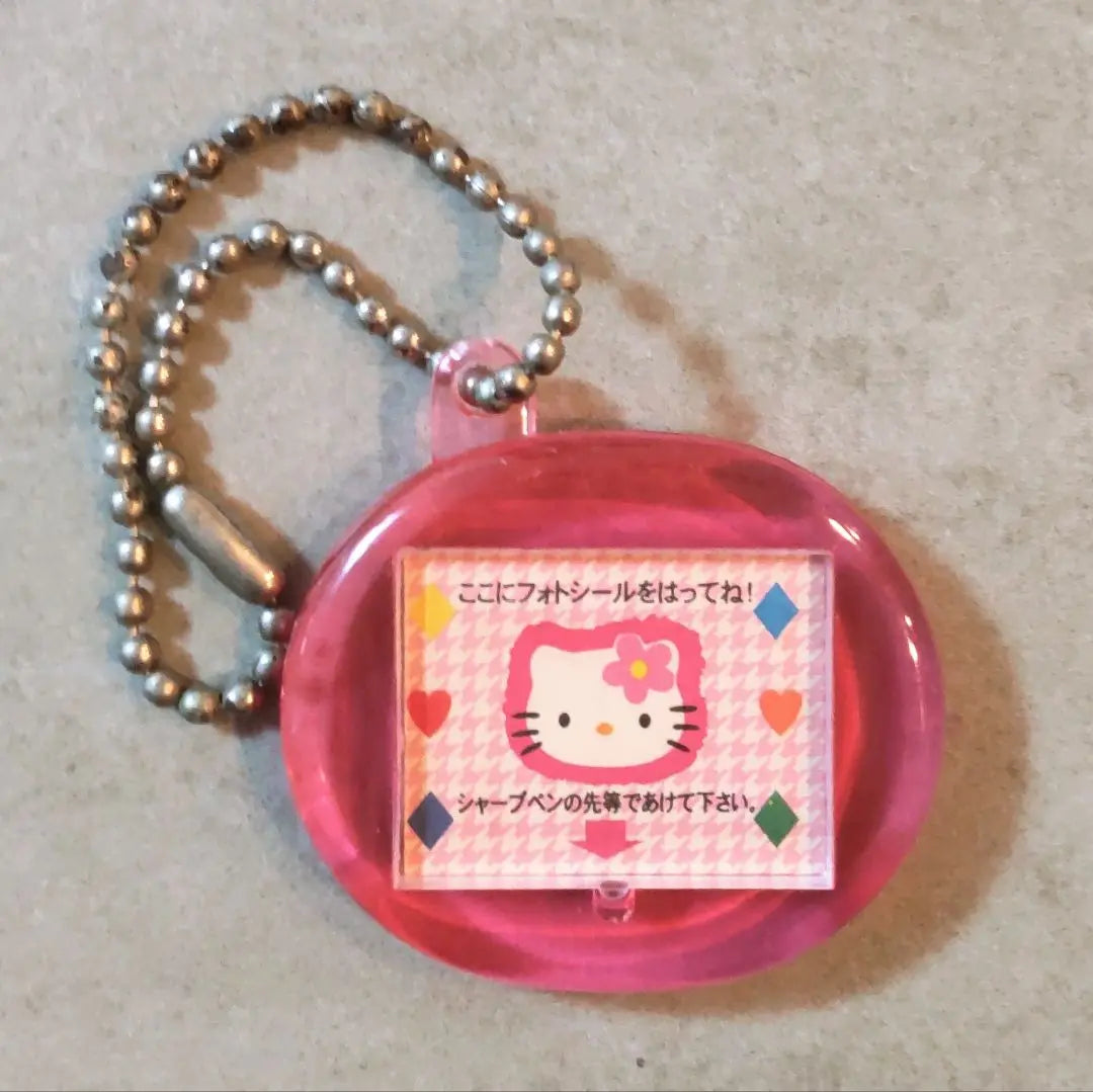 Hello Kitty★Name tag★Sanrio★Heisei Retro★Pink★Keychain★Strap