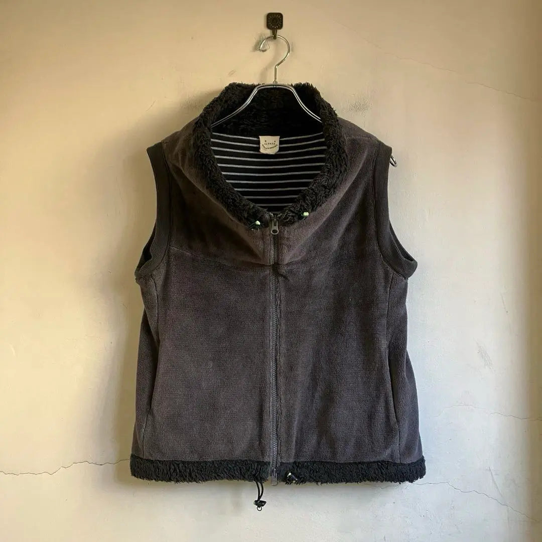 Good condition 45DASH fleece vest 45rpm AI INDIGO