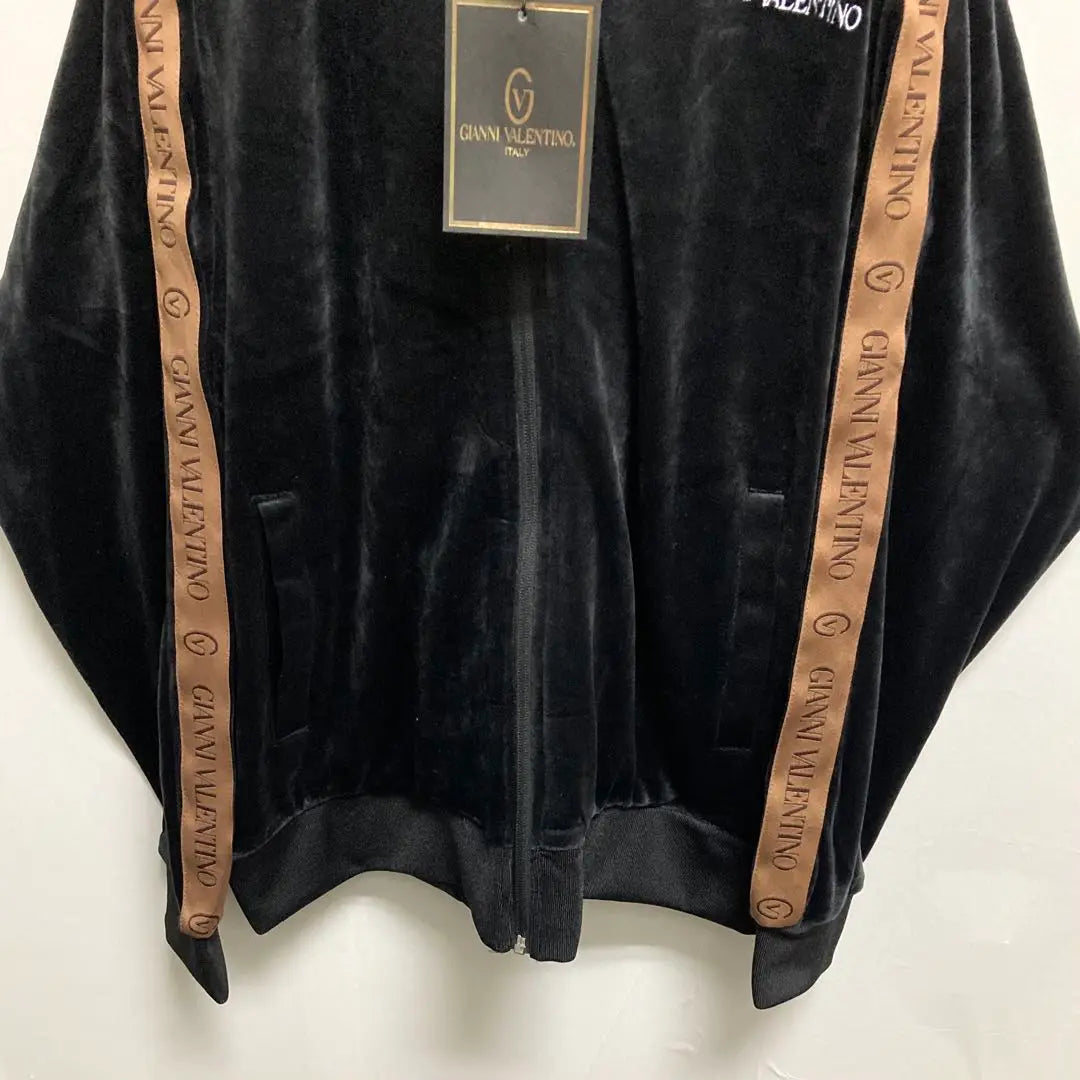 [Con nueva etiqueta] Lujo ◎ Chaqueta de terciopelo Gianni Valentino L | 【新品タグ付】高級感◎ GIANNI VALENTINO ベロアジャケット L