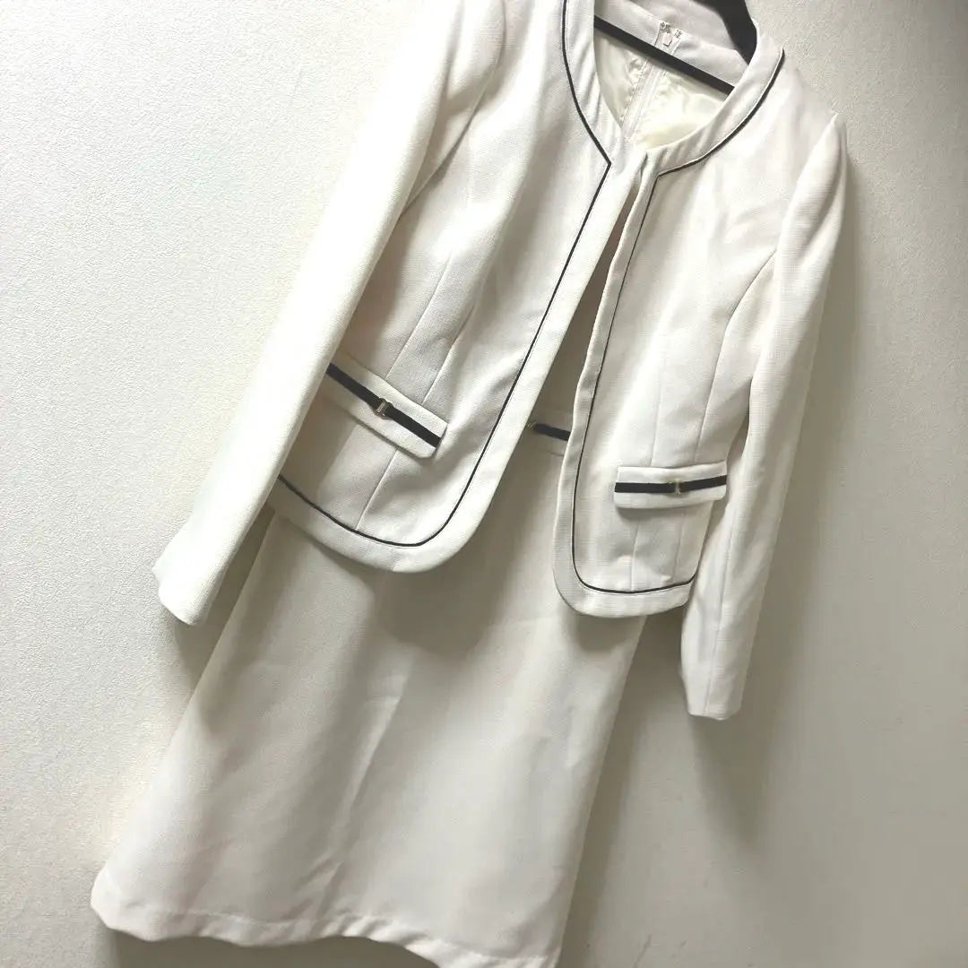 Super beautiful condition❣️Silent Majority❣️No-collar jacket❣️One-piece❣️