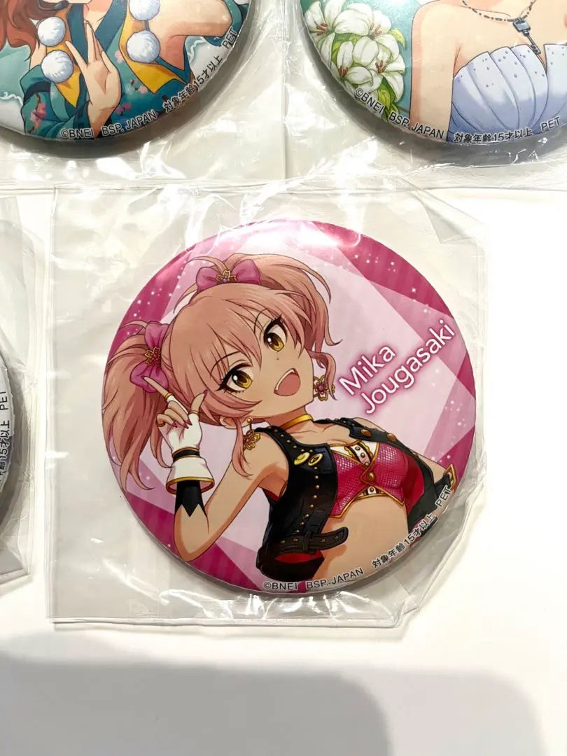 Idolmaster Deresute Can Badge Set of 5, Brand new, unused, Decoration, Anonymous Shipping