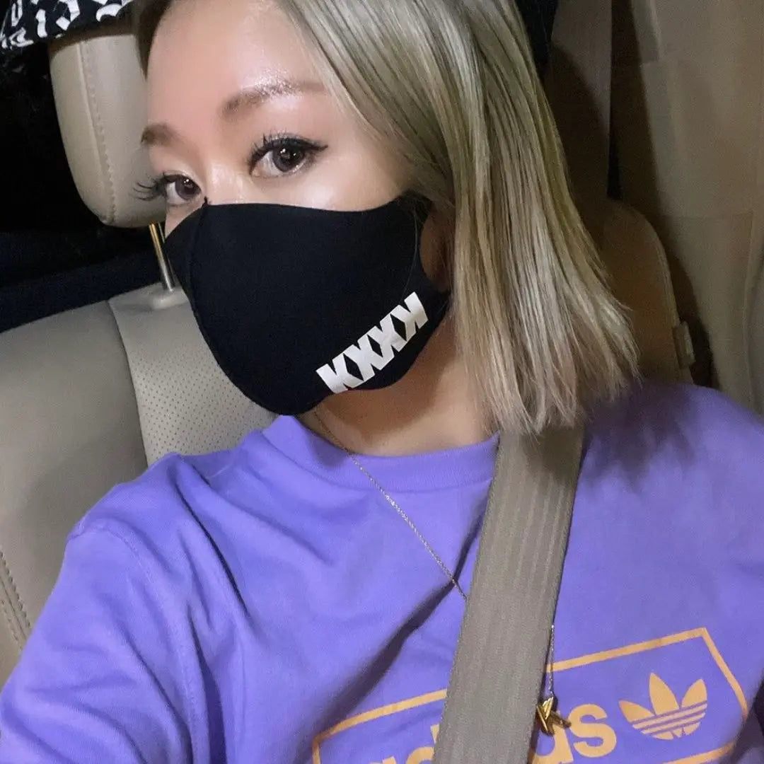 Kumi Koda Model Model Rare Discontinued Discontinued Adidas Originals T -shirt Purple S Beauty | 倖田來未着用モデル 稀少廃盤完売 アディダスオリジナルス Tシャツ 紫 S 美品