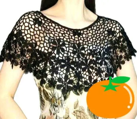 ● Chal ☆ Estola negra Bolero Vestido de novia de invierno Invitación Ceremonia de mayoría de edad Encaje