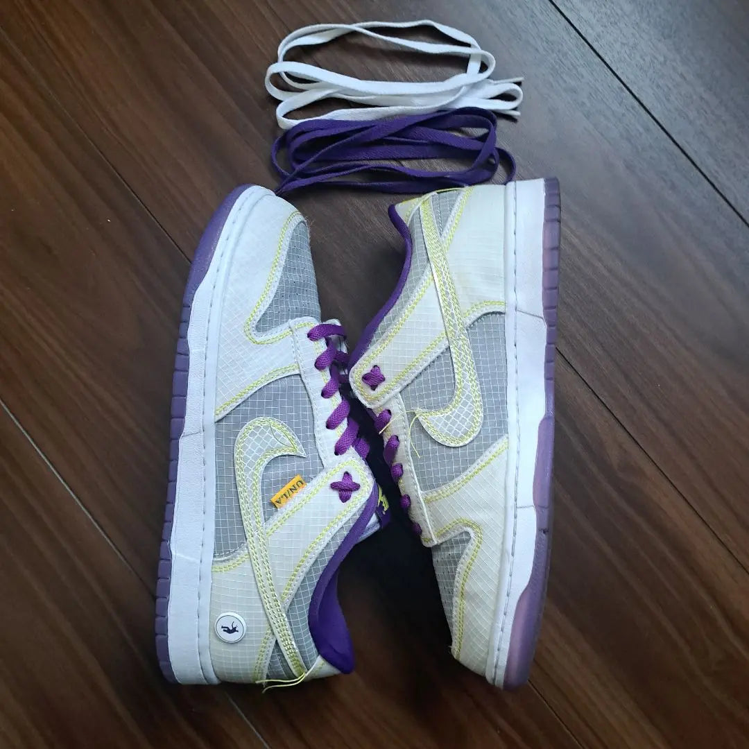 NIKE DUNK LOW Nike Dunk UNION 27cm Coat Purple