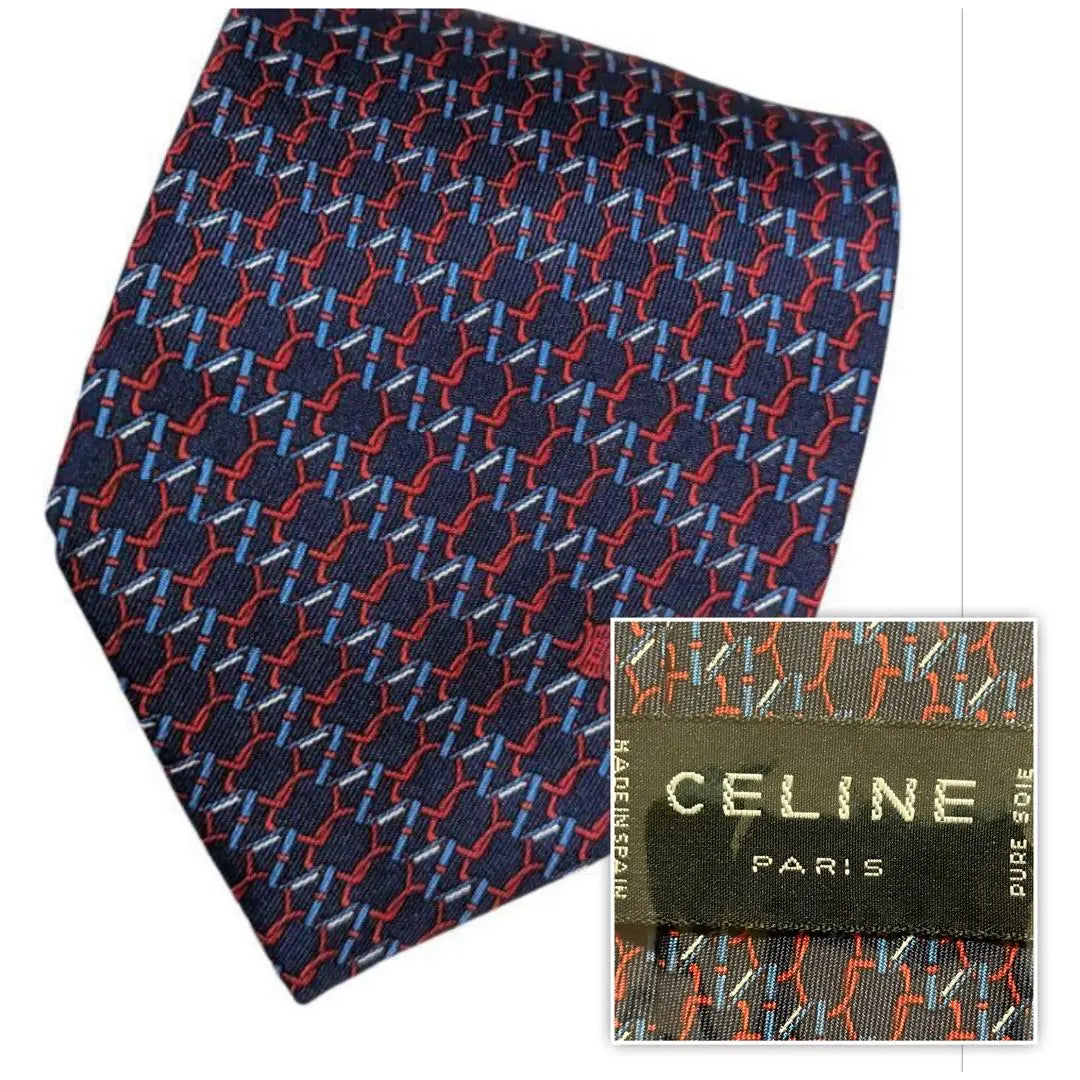 CELINE High-quality tie Brand new and unused ☆ 100% silk