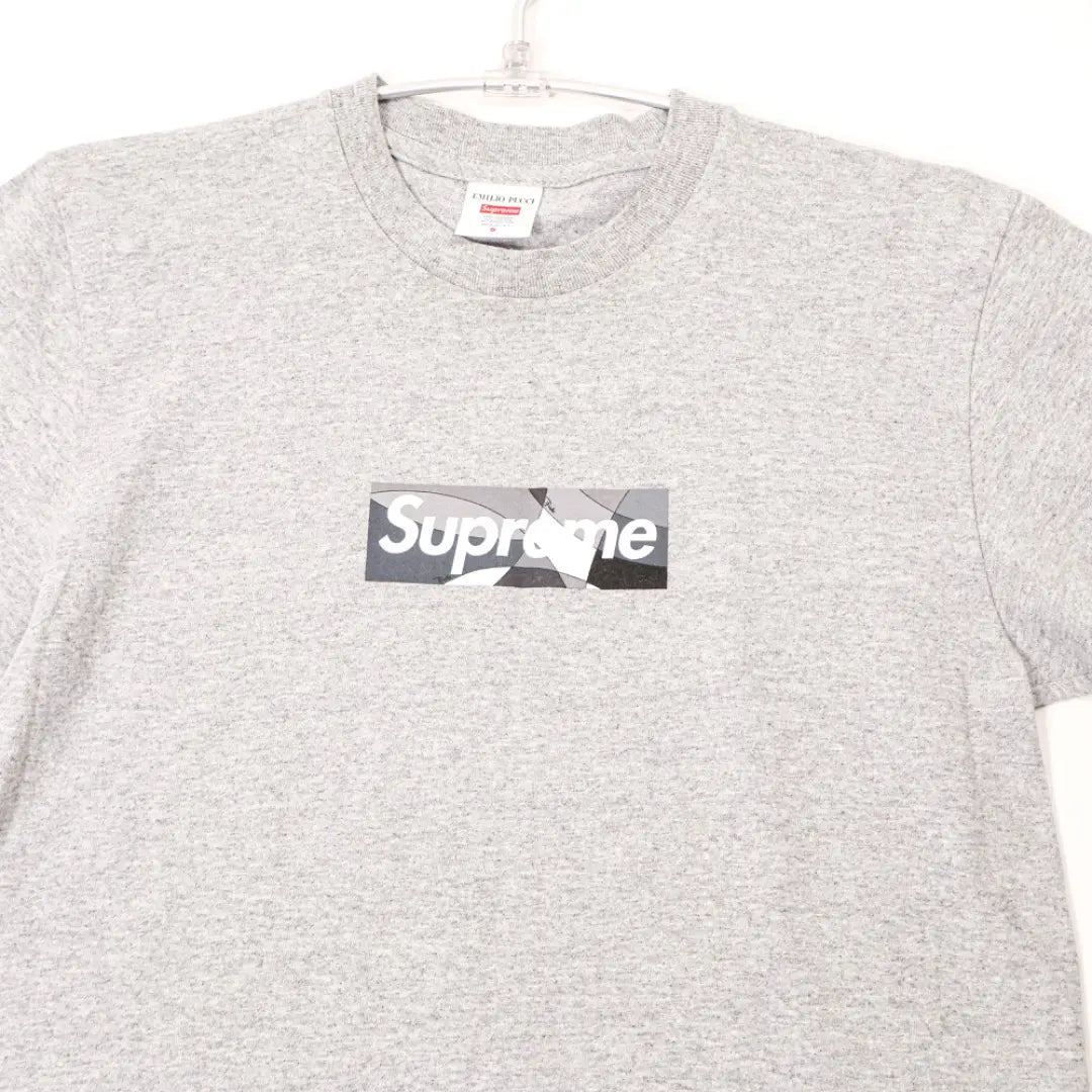 E6642 ◾️ Supreme x Emilio Pitch Box Logo T -shirt