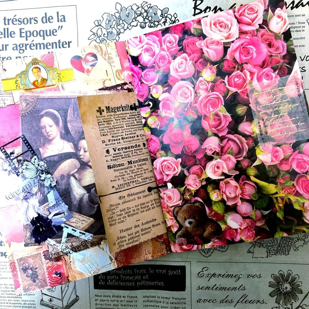 Cuaderno Junk Journal Misceláneo Hecho a mano a tu propio ritmo