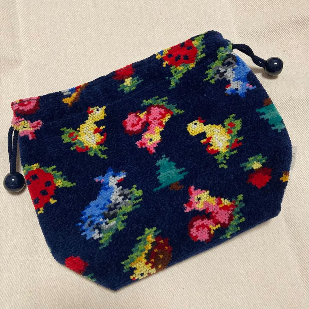 Unused Failer Heidi in the Forest Pouch Navy