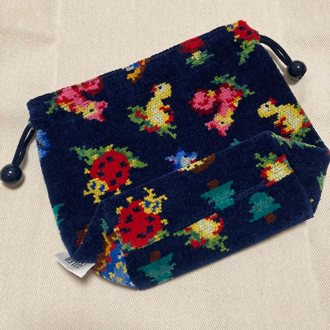 Unused Failer Heidi in the Forest Pouch Navy