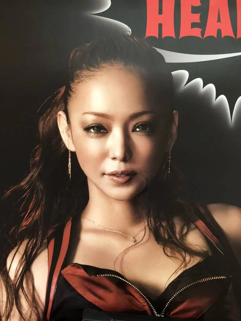 Póster de tamaño real de Coca-Cola Zero de Namie Amuro, no está a la venta, sin usar