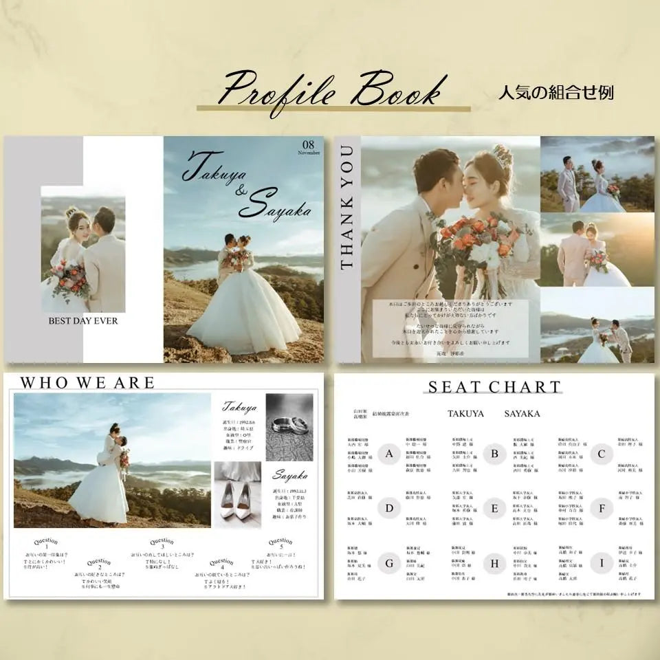 Wedding Welcome Board Design 20 (Panel or Poster)