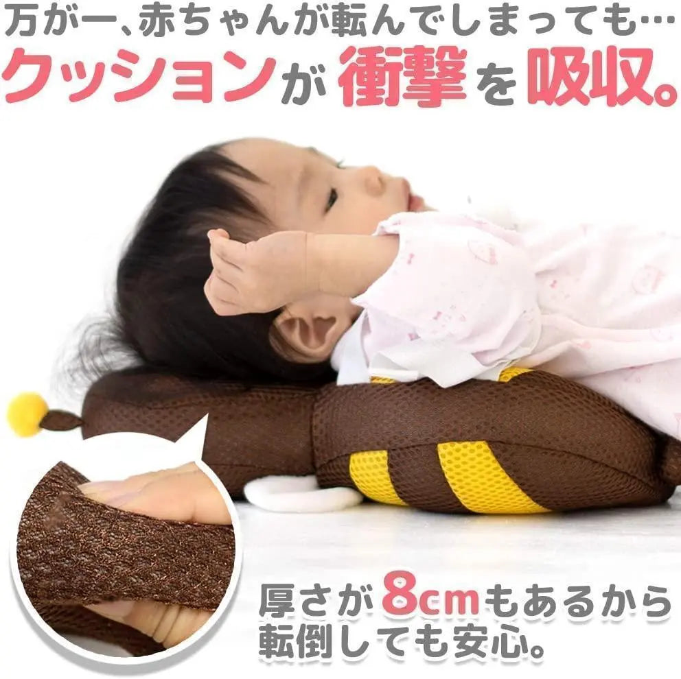 ★✨SALE★Cushion on your back, preventing head guard, honeybee, mesh