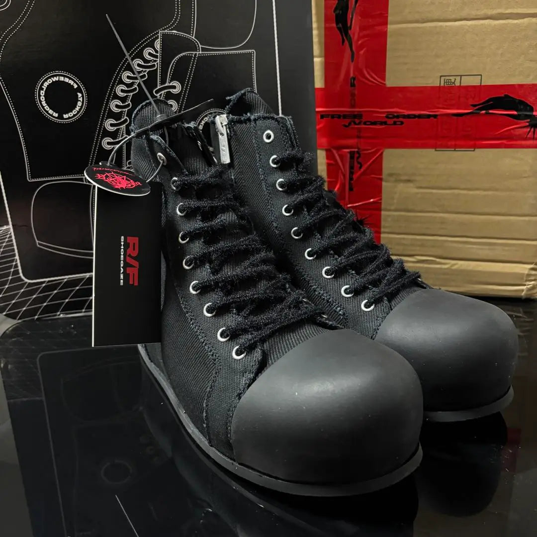 FVVO R/F 2.0 CHAOS NOISE CANVAS BOOTS | FVVO R/F 2.0 CHAOS NOISE CANVAS BOOTS