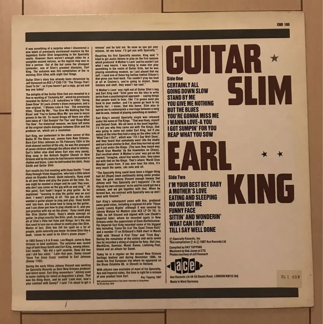 ◾️ Obra maestra del blues ■ GUITAR SLIM &amp; AARL KING ■ Guitar Slim