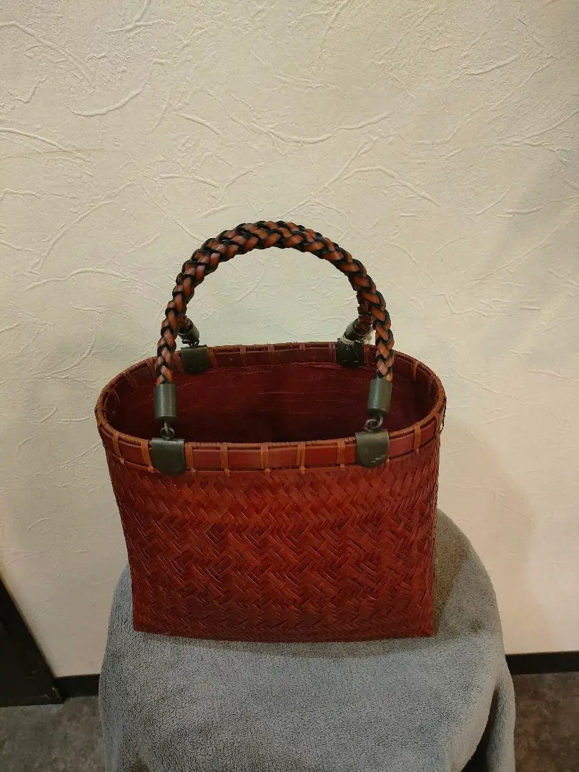 [Popular] [Bamboo crafts] Bamboo bag, handmade by craftsmen