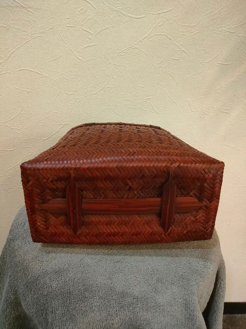 [Popular] [Bamboo crafts] Bamboo bag, handmade by craftsmen