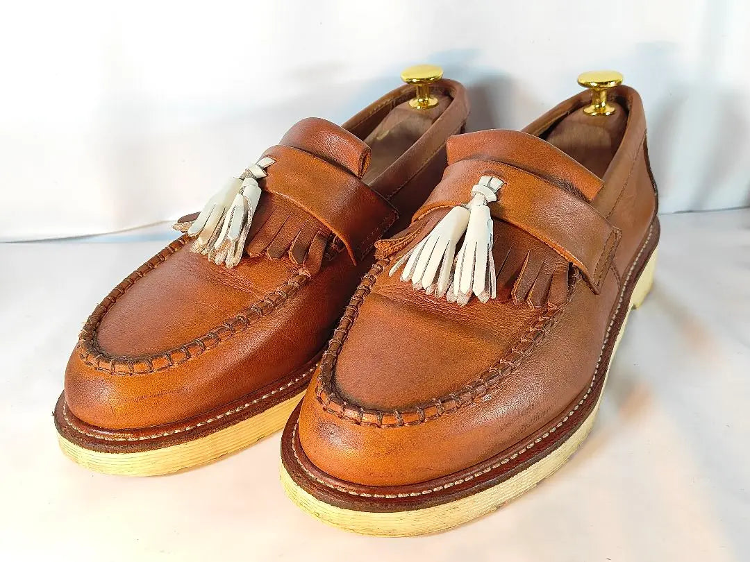 [Good condition] Dr. Martens BARRETT High-quality tassel loafers Genuine leather shoes