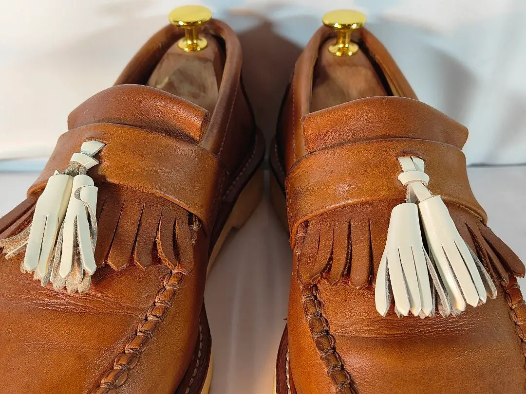 [Good condition] Dr. Martens BARRETT High-quality tassel loafers Genuine leather shoes