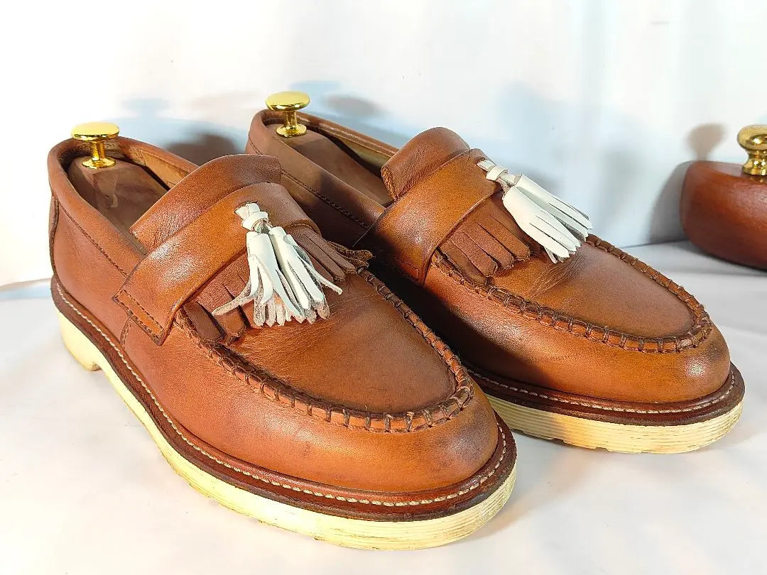 [Good condition] Dr. Martens BARRETT High-quality tassel loafers Genuine leather shoes