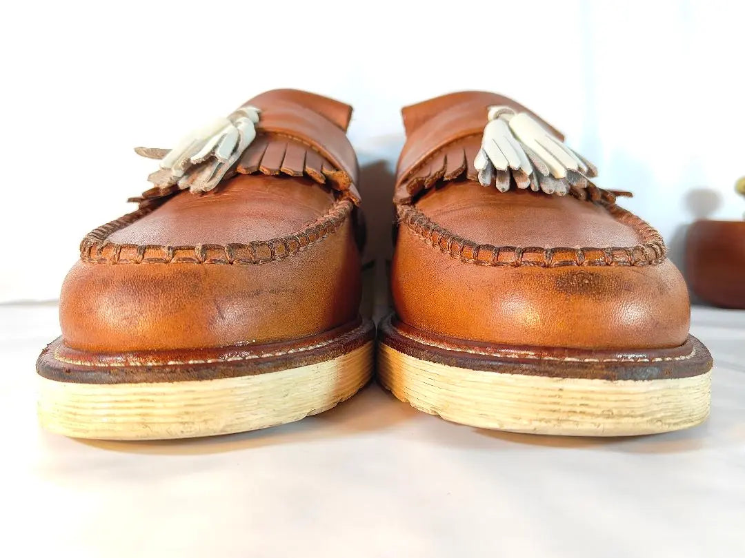 [Good condition] Dr. Martens BARRETT High-quality tassel loafers Genuine leather shoes