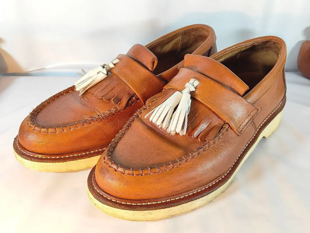 [Good condition] Dr. Martens BARRETT High-quality tassel loafers Genuine leather shoes