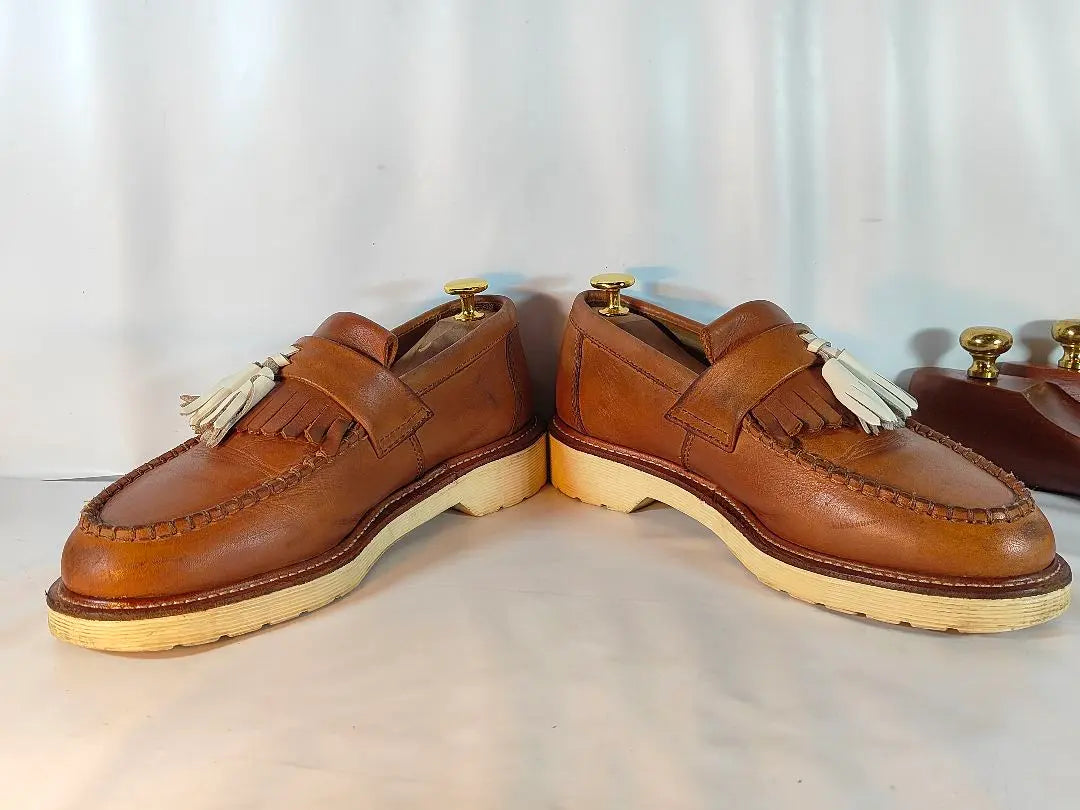 [Good condition] Dr. Martens BARRETT High-quality tassel loafers Genuine leather shoes