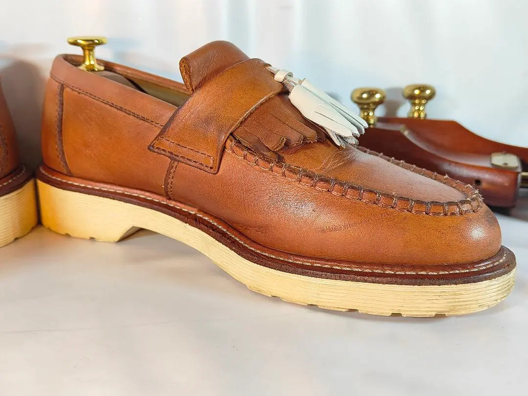 [Good condition] Dr. Martens BARRETT High-quality tassel loafers Genuine leather shoes