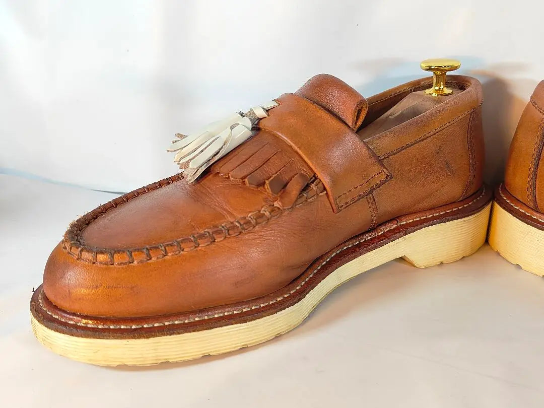 [Good condition] Dr. Martens BARRETT High-quality tassel loafers Genuine leather shoes