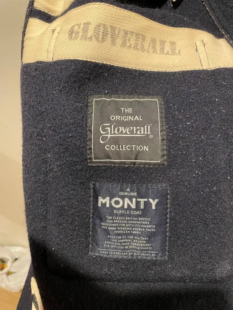 Gloverall Duffle Coat MONTY Made in England XS size