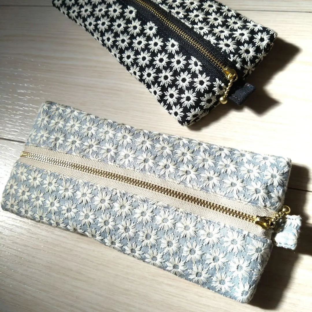 Handmade pen case, embroidery pen case, pen case embroidery