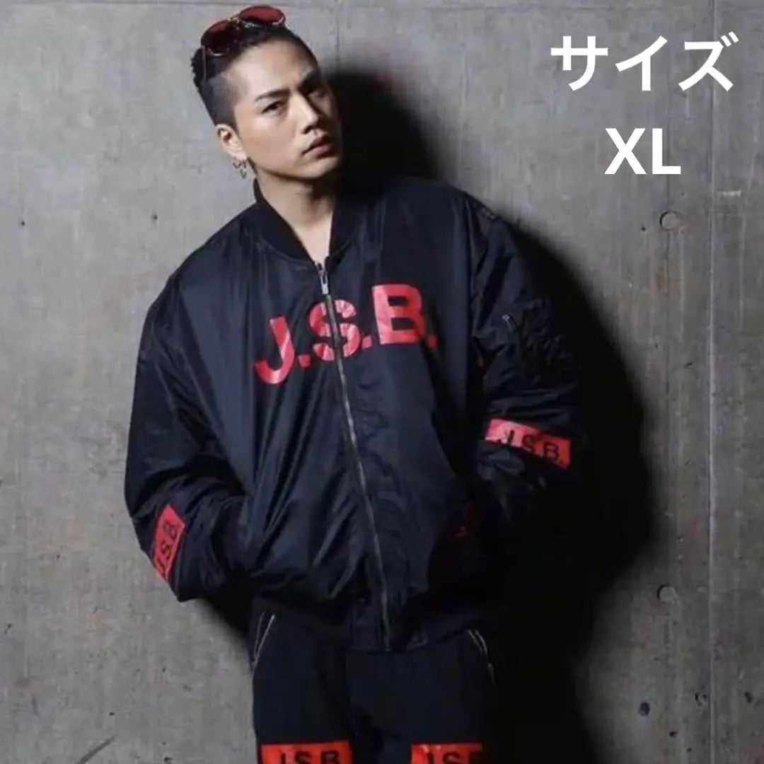 [Beauty] Three-generation jsb mab ma-1 ブ ル ゾ ン | 【美品】三代目 j soul brothers 　JSB MA-1 ブルゾン