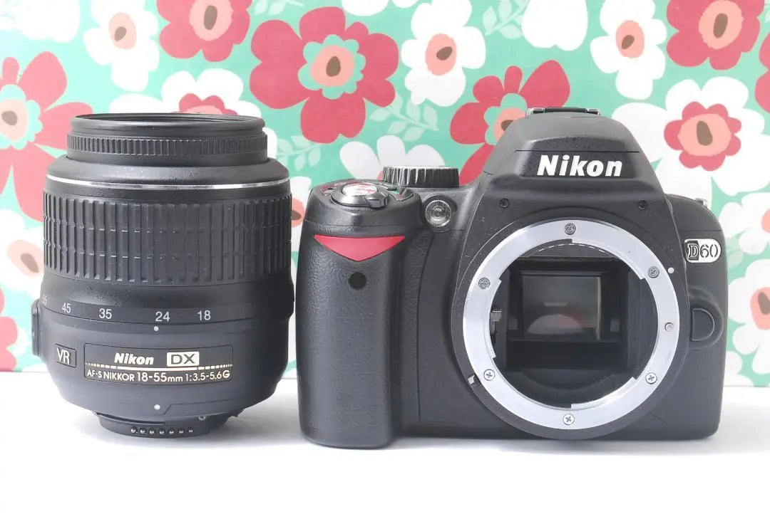 ❤ Recommended for beginners ❤ Nikon D60 ❤ Small, light, easy and beautiful ❤ Can be used as soon as it arrives ❤