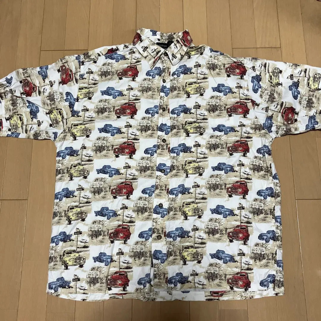 Used pattern shirt, car pattern