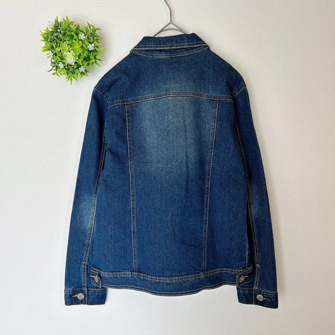 SOYOUS [M] Denim jacket G jacket Indigo blue Good condition