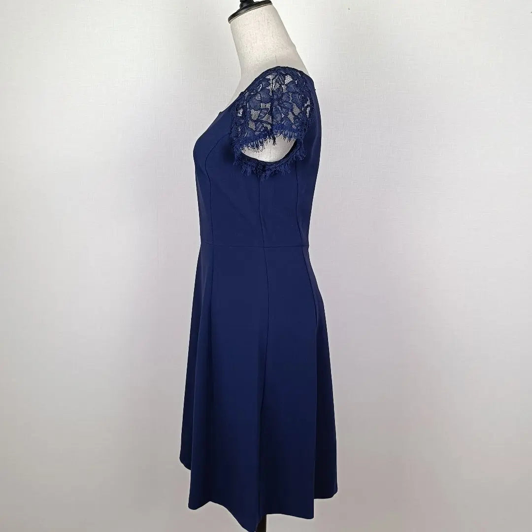 [a1325] Diane von Furstenberg, beautiful condition, lace dress, M