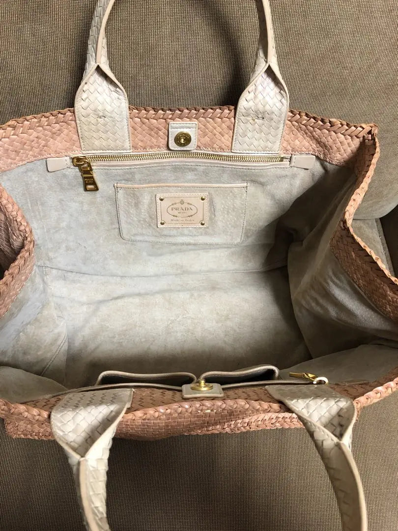 Prada basket bag