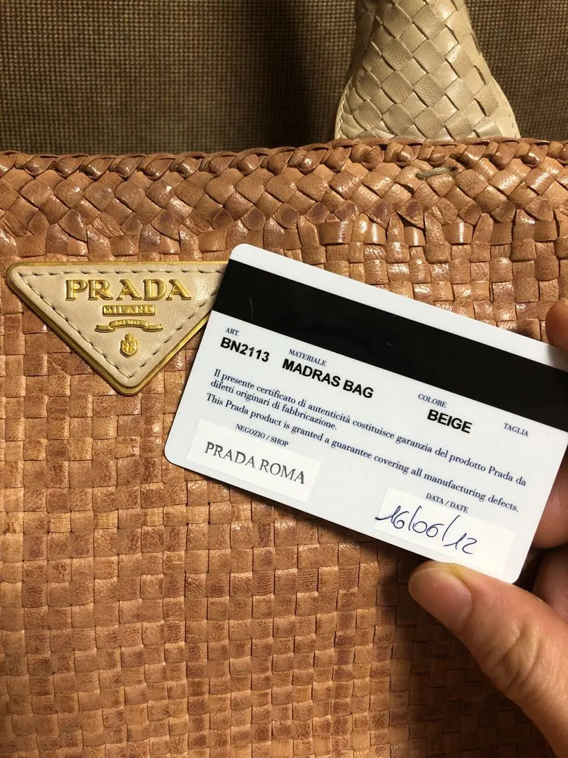 Bolso de mano Prada