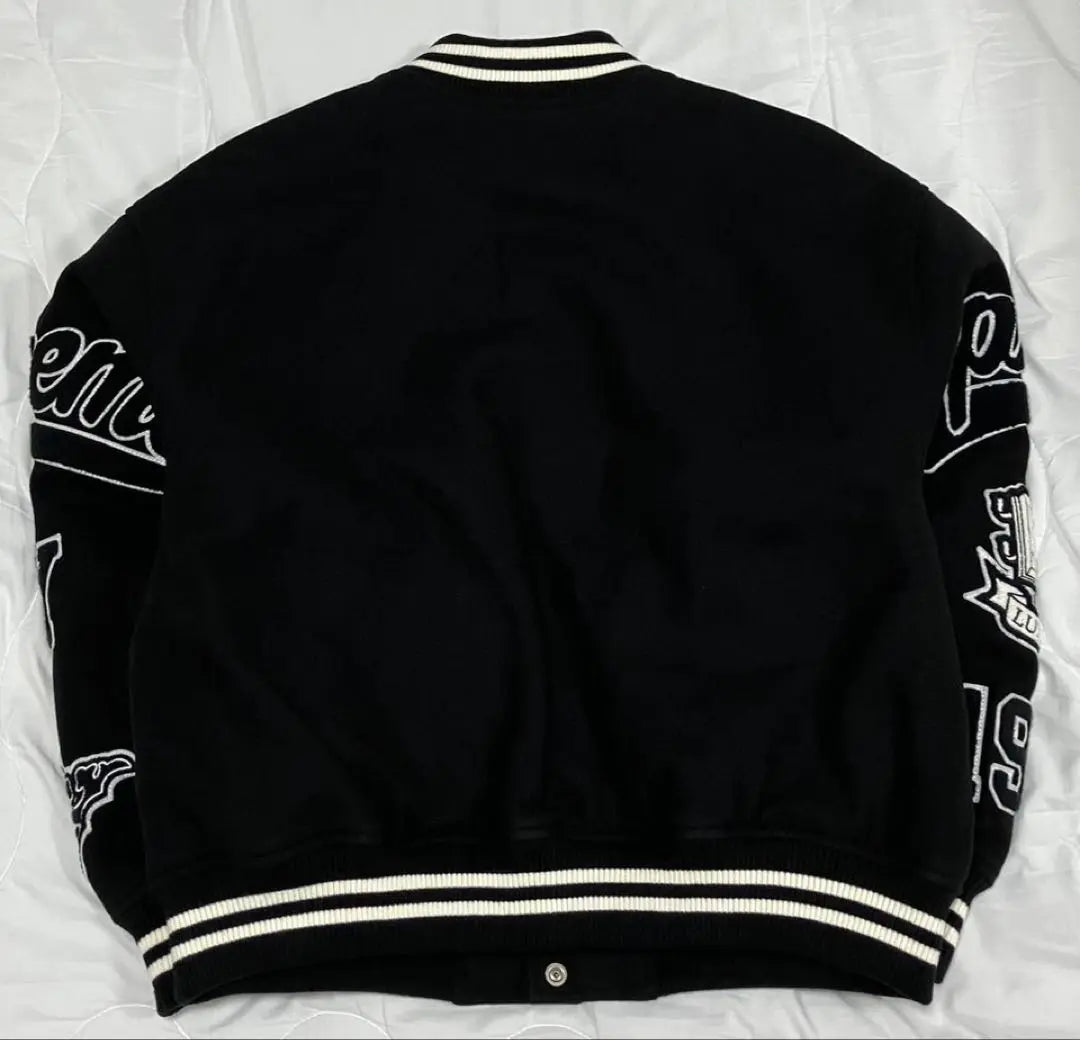 Chaqueta Supreme Staff L Negro | Supremo スタジャン L 黒