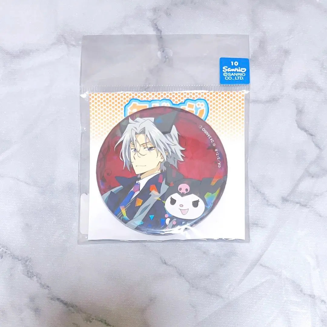 Katekyo Hitman REBORN! Reborn Sanrio Lottery Gokudera Hayato Can Badge