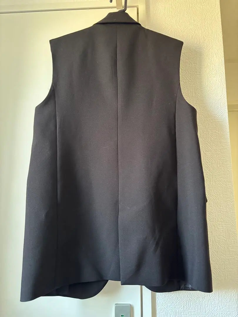 ZARA Black Sleeveless Jacket