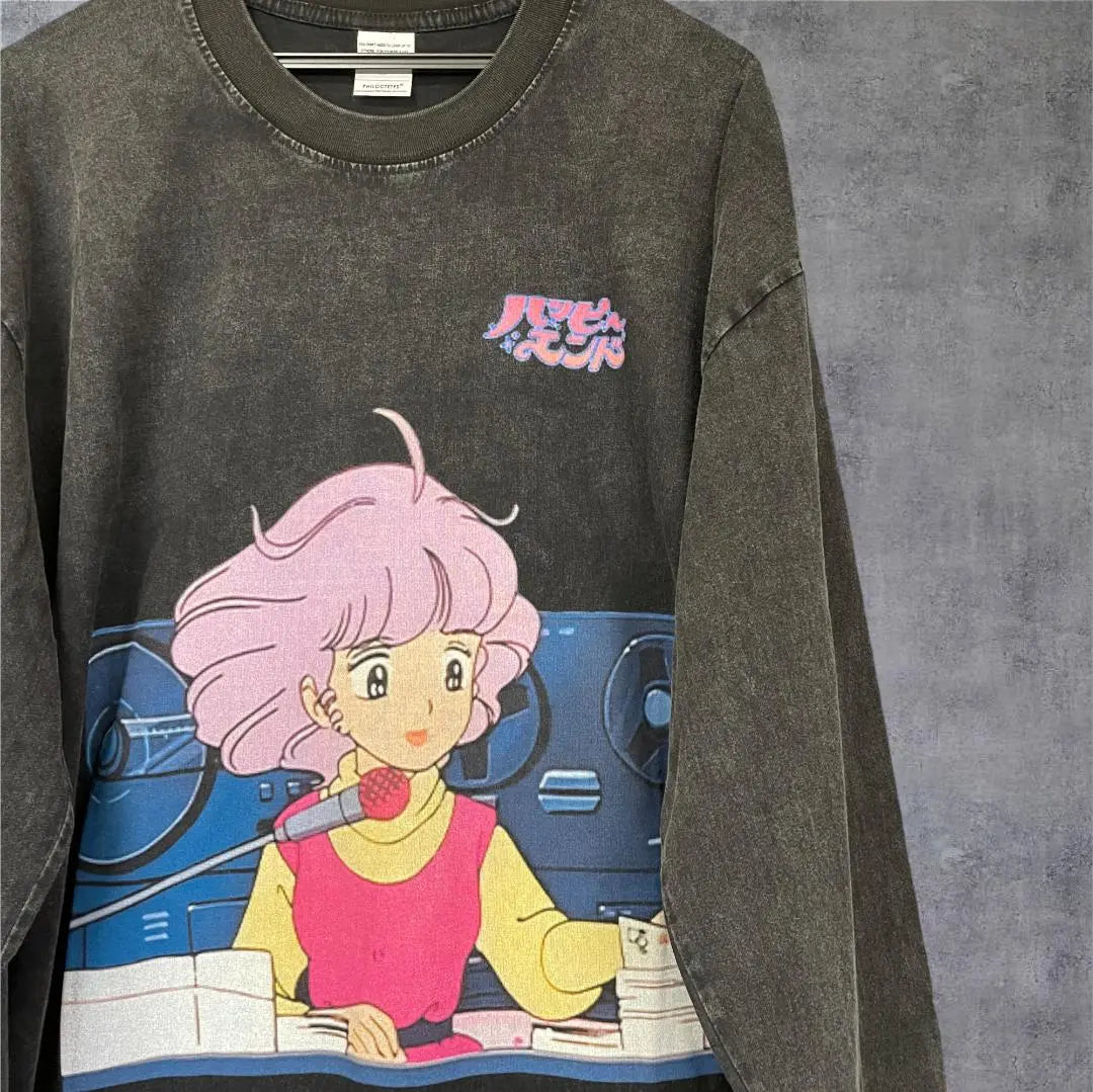 New ✨ Showa POP Anime Ron T Long Sleeve Men XL 2XL Emo idol