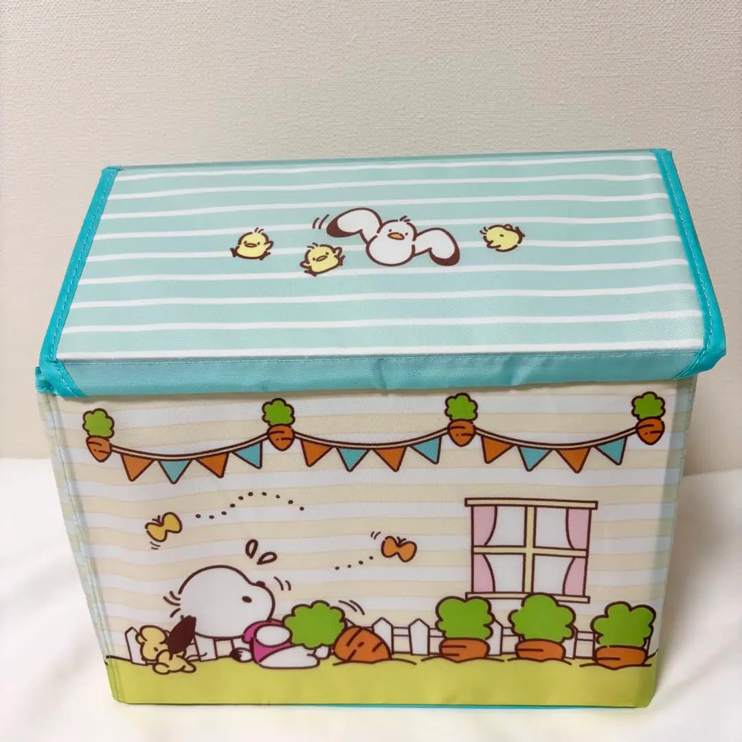 Caja de almacenamiento con forma de casa de Pochacco ☆ Caja de almacenamiento con forma de casa de Sanrio