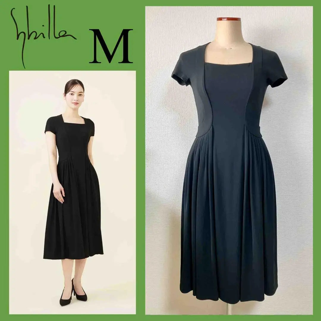 [Almost unused] Sibilla / Triace dry punch dress / M / Black