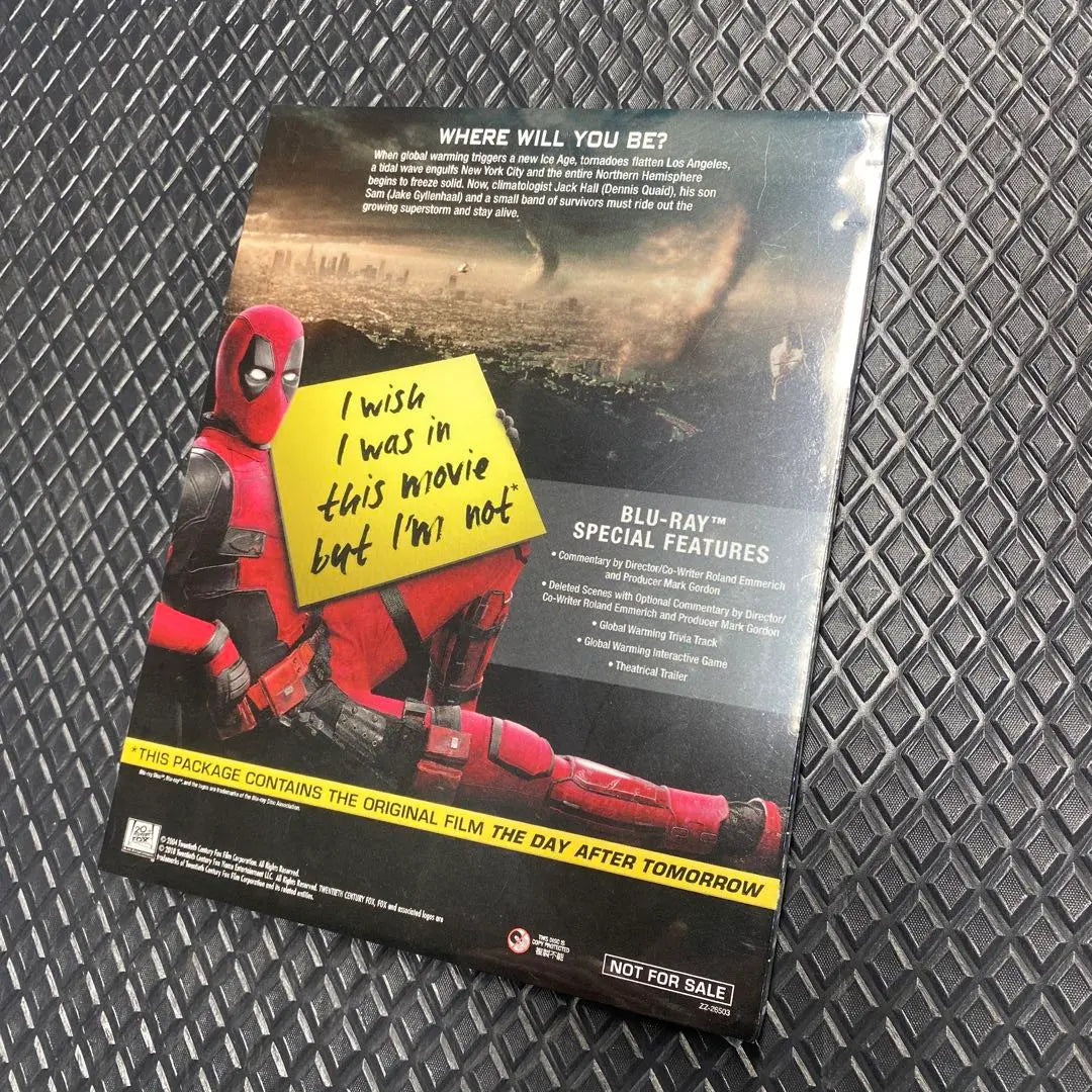 the day after tomorrow Blu-ray Deadpool collaboration