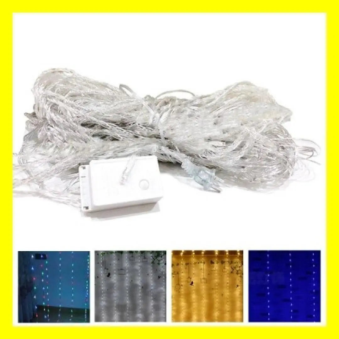 ★✨ Great value✨★Illumination Curtain Light 3m 300LED Colorful