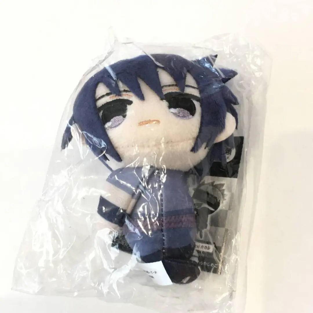 Naruto Shippuden Tete-Here Plush Keychain Uchiha Sasuke