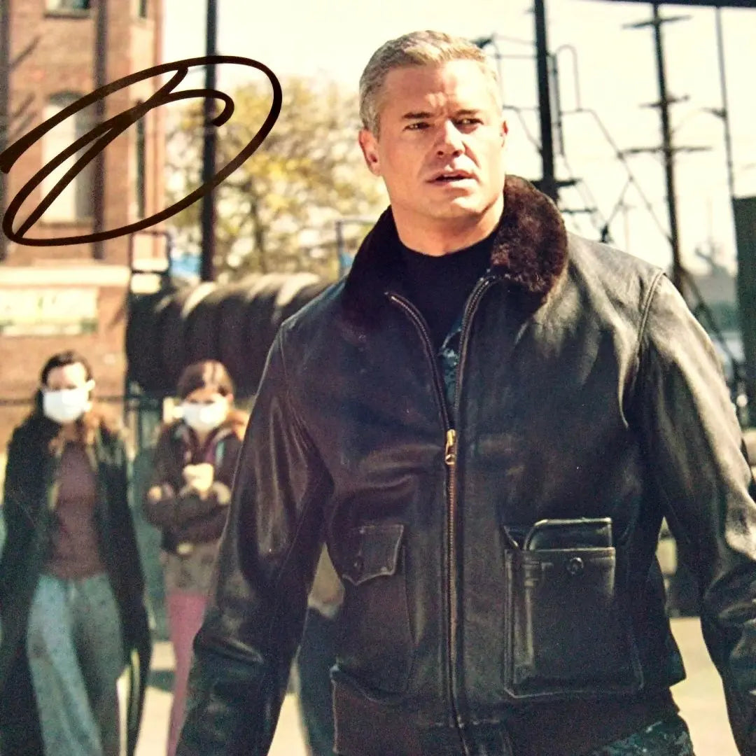 On sale... Super large photo autographed by Eric Daine... The Last Ship... Eric